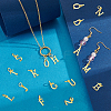 26Pcs 26 Styles Brass Charms KK-PH0011-57-2