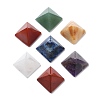 Chakra Pyramid Natural Gemstone Figurines DJEW-F026-01-2