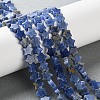 Natural Sodalite Beads Strands G-G085-B46-02-1