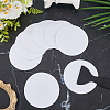Flat Round PEVA Bathtub Non-Slip Stickers AJEW-CN0003-85A-7