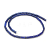 Natural Lapis Lazuli Column Bead Strands X-G-F247-13-2