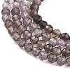 Natural Smoky Quartz Beads Strands X-G-R475-031-3