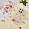 SUNNYCLUE 54Pcs 9 Styles Translucent Frosted Resin Cabochons CRES-SC0002-62-4