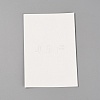 Coated Paper Cards DIY-WH0223-74D-2