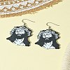 304 Stainless Steel Dangle Earrings EJEW-FS00006-9