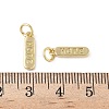 Brass Pendants KK-L245-01G-05-3