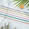 SUPERFINDINGS 6Pcs 6 Colors Transparent Acrylic Cable Chain FIND-FH0005-24-4