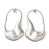 Titanium Steel Stud Earrings for Women EJEW-C110-16P-1