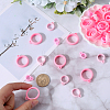 Gorgecraft 60Pcs 3 Style Silicone Pendant SIL-GF0001-28C-3