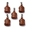 Synthetic Goldstone Pendants G-B127-06P-11-1