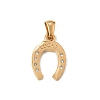 304 Stainless Steel with Crystal Rhinestone Pendants RB-CBA9060-01G-1