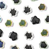 20Pcs 5 Colors Glass Beads GLAA-FS0002-53-3