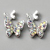 Alloy Rhinestone Cabochons MRMJ-WH0081-31S-2