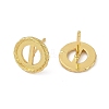 Brass Stud Earring Findings KK-F891-08G-2