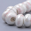 Handmade Porcelain Beads PORC-Q219-14x6-E26-3