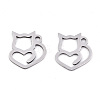 Non-Tarnish 201 Stainless Steel Charms LS-STAS-S081-061-1