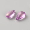 Transparent Glass Charms GLAA-WH0042-55-2