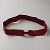 Women's Faux Suede Bowknot Stretchable Hat Band AJEW-WH0696-082L-1