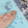 32Pcs Brass Clip-on Earring Findings KK-SP0001-26P-3