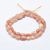 Natural Sunstone Beads Strands G-K203-11A-2