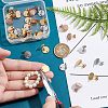 PVD Vacuum Plating 304 Stainless Steel Stud Earring Findings STAS-UN0002-42-2