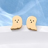 304 Stainless Steel Stud Earrings X-EJEW-P126-22-4