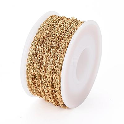Ion Plating(IP) 304 Stainless Steel Cable Chains CHS-H009-22G-1