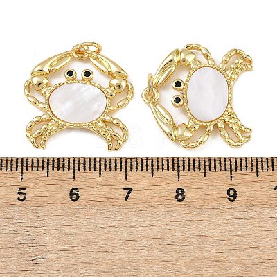 Brass Pendants KK-C109-04G-01-1