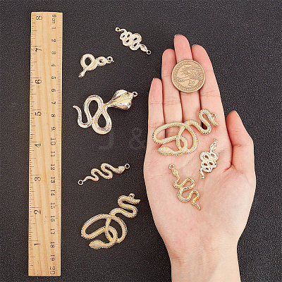 Rack Plating Alloy Pendants PALLOY-SC0002-88LG-RS-1