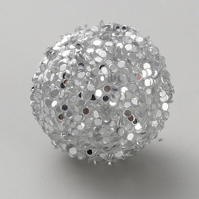 Opaque Acrylic Glitter Beads FIND-CJC0010-111A-13-1