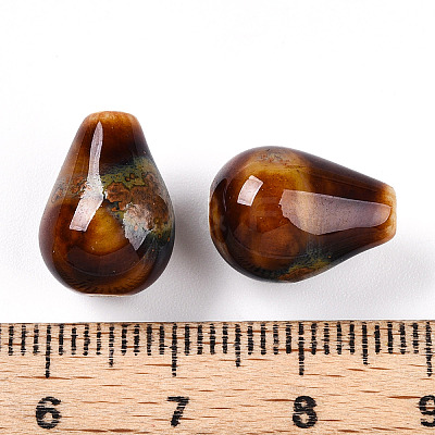 Handmade Porcelain Beads PORC-N008-05-1