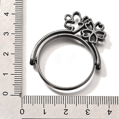 Alloy Open Back Bezel Pendants PALLOY-I223-16B-1