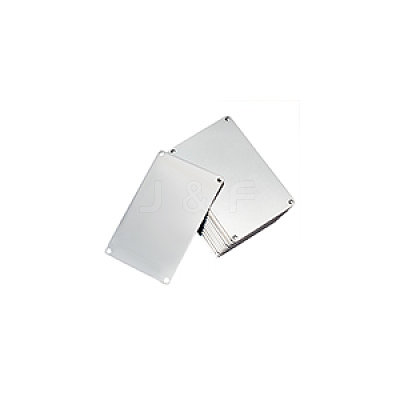 Rectangle 304 Stainless Steel Sheets STAS-WH0044-61A-1