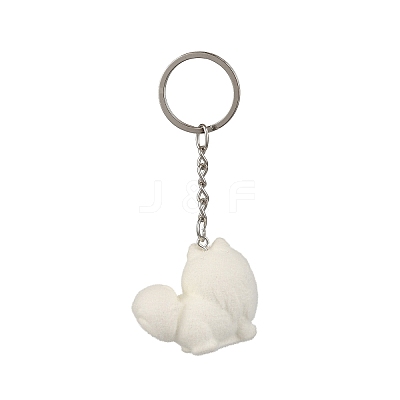 Alloy with Resin Cute Keychain KEYC-Z006-01P-B-1