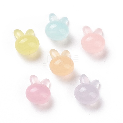 Imitation Jelly Style Acrylic Beads OACR-B002-05-1