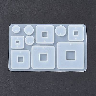 DIY Pendant Silicone Molds DIY-E065-07F-1