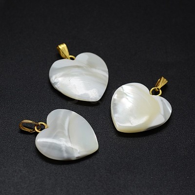 Shell Pendants SSHEL-E564-21A-G-1