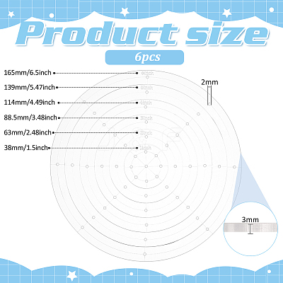 Acrylic Embroidery Tool DIY-WH0028-91B-1