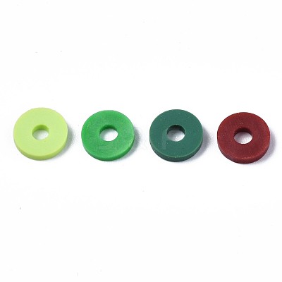 Handmade Polymer Clay Beads CLAY-T019-02B-25-1