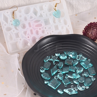 Silicone Cabochon Molds X-DIY-L005-12-1