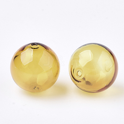 Handmade Blown Glass Beads X-BLOW-T001-32A-02-1