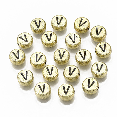 Plating Acrylic Beads X-PACR-CD0001-V-1