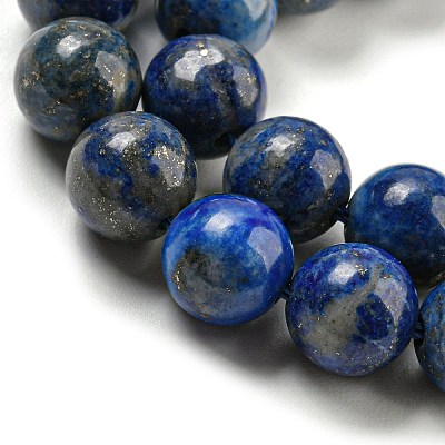 Natural Lapis Lazuli Beads Strands G-E483-17-8mm-1