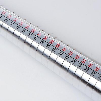 Aluminium Alloy Ring Size Sticks TOOL-R106-06-1