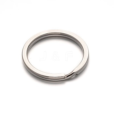 Non-Tarnish 304 Stainless Steel Split Key Rings X-STAS-M216-04-1