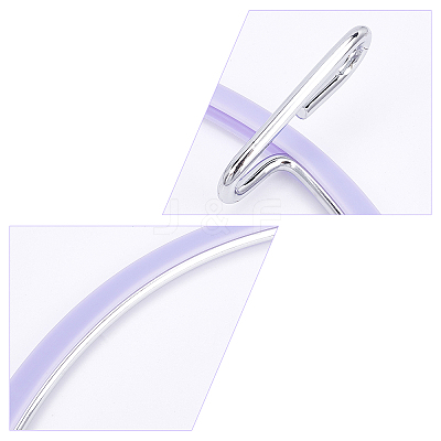 Ring Embroidery Plastic Hoops TOOL-GF0001-60-1