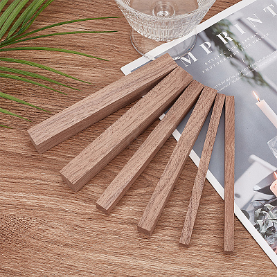 6Pcs 3 Styles Wooden Sticks WOOD-OC0003-85-1
