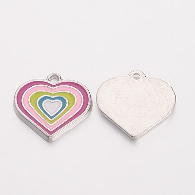 Alloy Enamel Pendants LS-EA180Y-NF-1
