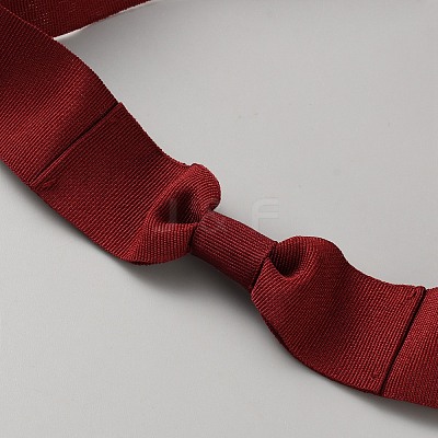 Women's Faux Suede Bowknot Stretchable Hat Band AJEW-WH0696-082L-1