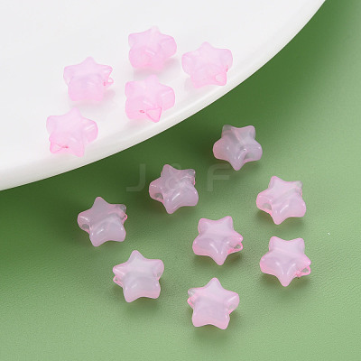 Imitation Jelly Acrylic Beads MACR-S373-45-E10-1